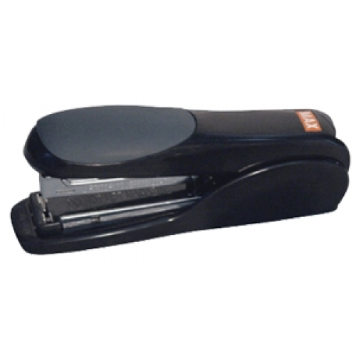 Max Flat-Clinch Black Standard Stapler with 30 Sheet Capacity (HD-50DFBK)