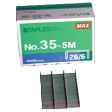 Max USA Corp - Mini Staples - 5000 qty - 35-5M