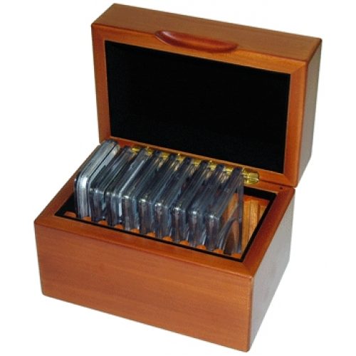 Guardhouse Wood Display Box 10 NGC or PCGS Certified Coin Slabs