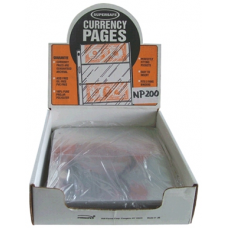 Supersafe - 4 Pocket Archival Pages - Modern Currency - 100 Pack