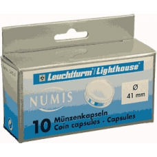 Lighthouse - 41mm - Coin Capsules - Pack of 10