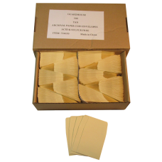 Guardhouse - Archival Paper Coin Envelope, Tan/Kraft - Qty: 500