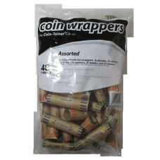 MMF - 48 Mixed Preformed Coin Wrappers