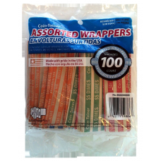 MMF - 100 Mixed Flat Coin Wrappers