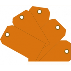 MMF - Plain Eye-Loop ID Tags - Orange