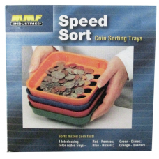 Speed Sort - Coin Sorting Trays