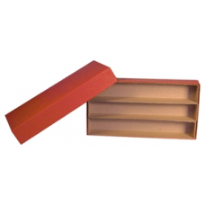 Guardhouse - Triple Row Box - 1.5x1.5 - Red - 10"