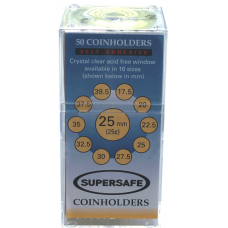 Supersafe - Paper 2x2s - Quarter - 50ct