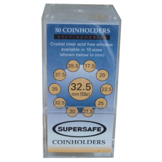 Supersafe - Paper 2x2s - Half Dollar - 50ct