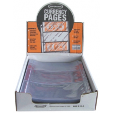 Supersafe - 3 Pocket Pages - Large Currency - 100 Pack