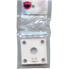 Capital Plastics - 1/20 oz China Panda #144 - White