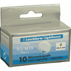 Lighthouse - 24.5mm - Coin Capsules - Pack of 10
