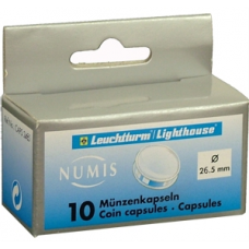 Lighthouse - 26.5mm - Coin Capsules - Pack of 10
