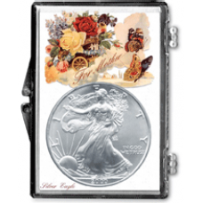 Edgar Marcus - American Silver Eagle - Mother Flowers