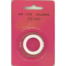 Air Tite - 22mm Coin Capsule - White