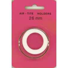 Air Tite - 26mm Coin Capsule - White