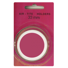 Air Tite - 33mm Coin Capsule - White