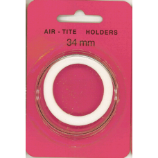 Air Tite - 34mm Coin Capsule - White