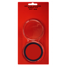 Air Tite - 47mm Coin Capsule - Black Ring