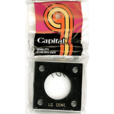Capital Plastics - Large Cent #144 - Black