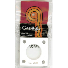 Capital Plastics - Large Cent #144 - White