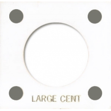 Capital Plastics - Large Cent 29mm #144 - White