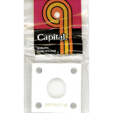 Capital Plastics - Buffalo Nickel #144 - White