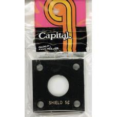 Capital Plastics - Shield Nickel #144 - Black