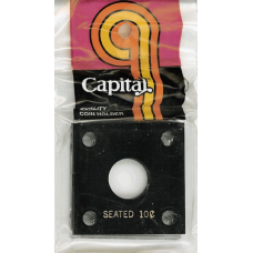 Capital Plastics - Seated Dime #144 - Black