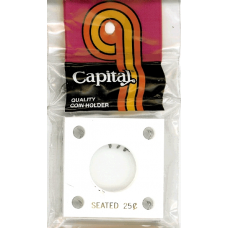 Capital Plastics - Seated Quarter #144 - White