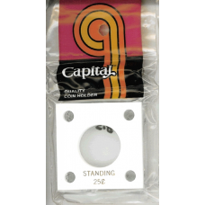 Capital Plastics - Standing Quarter #144 - White