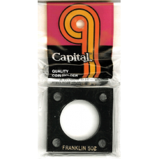 Capital Plastics - Franklin Half #144 - Black