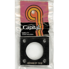 Capital Plastics - Kennedy Half #144 - Black