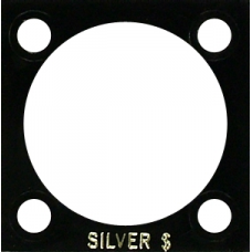 Capital Plastics - Silver Dollar #144 - Black