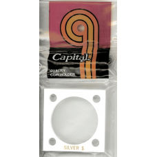 Capital Plastics - Silver Dollar #144 - White