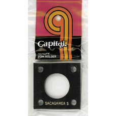 Capital Plastics - Sacagawea Dollar #144 - Black