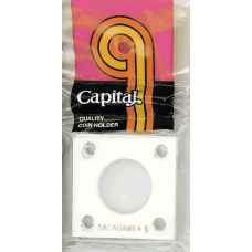 Capital Plastics - Sacagawea Dollar #144 - White
