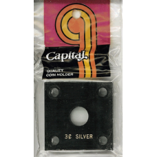 Capital Plastics - 3c Silver #144 - Black