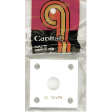 Capital Plastics - 3c Silver #144 - White