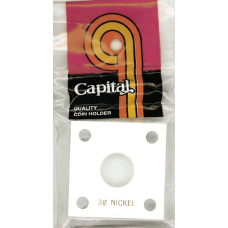 Capital Plastics - 3c Nickel #144 - White