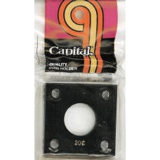 Capital Plastics - 20 Cent #144 - Black