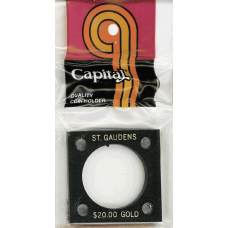 Capital Plastics - St. Gaudens $20.00 Gold #144 - Black