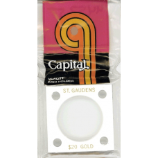 Capital Plastics - St. Gaudens $20.00 Gold #144 - White