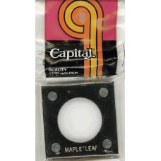 Capital Plastics - 1 oz Maple Leaf #144 - Black
