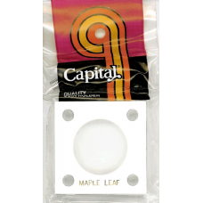 Capital Plastics - 1 oz Maple Leaf #144 - White