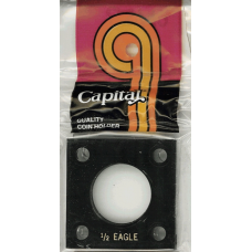 Capital Plastics - 1/2 oz Eagle #144 - Black
