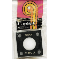 Capital Plastics - 1/2 oz Maple Leaf #144 - Black