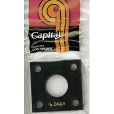 Capital Plastics - 1/4 oz Eagle #144 - Black