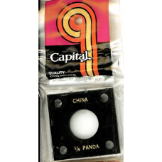 Capital Plastics - 1/4 oz China Panda #144 - Black