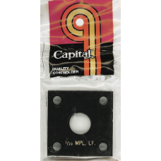 Capital Plastics - 1/10 oz Maple Leaf #144 - Black